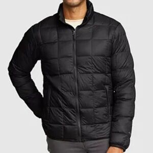 Tommy Hilfiger Jeans Black Puffer Jacket USA Ski Team Medium